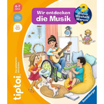 tiptoi Wieso? Weshalb? Warum? Wir entdecken Musik, Lernbuch