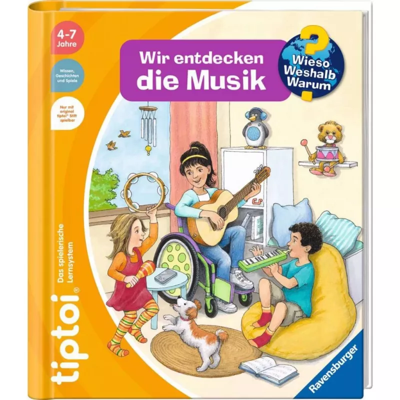 tiptoi Wieso? Weshalb? Warum? Wir entdecken Musik, Lernbuch
