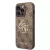 GUESS D?klas Guess GUHCP15L4GMGBR iPhone 15 Pro 6.1 ruda | ruda hardcase 4G Big Metal Logo