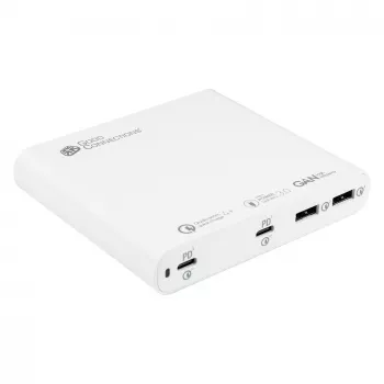Mobilgeräteladegerät Alcasa PCA-D001W Universal Weiß AC Schnellladung