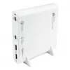 Mobilgeräteladegerät Alcasa PCA-D001W Universal Weiß AC Schnellladung