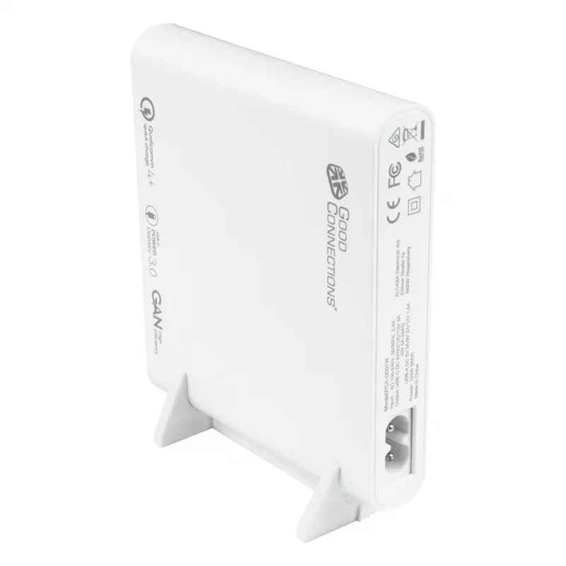 Mobilgeräteladegerät Alcasa PCA-D001W Universal Weiß AC Schnellladung