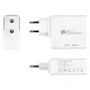 Mobiles Gerät Ladegerät Alcasa PCA-W005W Universal Weiß AC Schnellladung