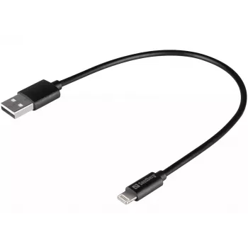 SANDBERG Lightning Adapter - USB männlich zu Lightning männlich - 20 cm - Schwarz - für Apple iPad/iPhone/iPod (Lightning)