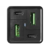 SANDBERG Netzteil - 65 Watt - 3,25 A - PD, QC - 4 Ausgangsports (2 x USB, 2 x USB-C)