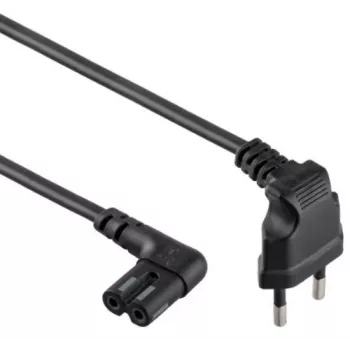 Netzkabel Gembird PC-184L 1 m H05VV-F CEE7/16 auf C7, 2,5 A, schwarz