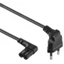 Netzkabel Gembird PC-184L 1 m H05VV-F CEE7/16 auf C7, 2,5 A, schwarz