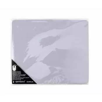 Mauspad Gembird MP-PRINT-S Gaming-Mauspad, weiß, Gummibasis, Stoffoberfläche