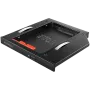 AXAGON RSS-CD12 2,5 SSD/HDD Adapter für optisches Laufwerk 12,7 mm LED