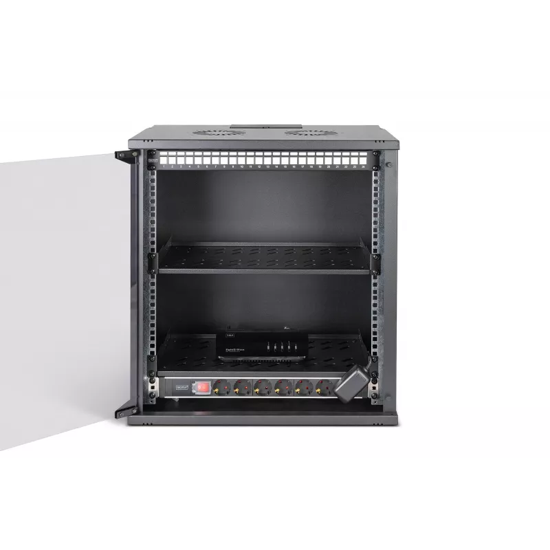 Netzwerkschrank-Set DIGITUS DN-49207-SET 12U 540×400 mm