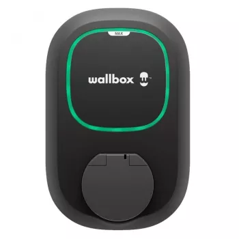 Wallbox Pulsar MAX Socket 22 kW Wi‑Fi Bluetooth — Ladestation für Elektrofahrzeuge, Ausführung mit Steckdose