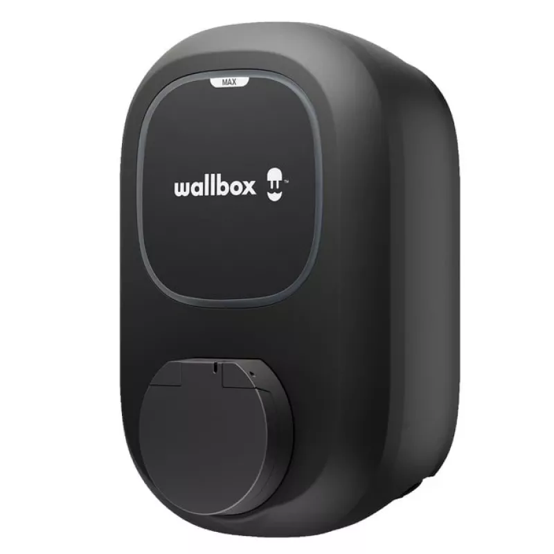 Wallbox Pulsar MAX Socket 22 kW Wi‑Fi Bluetooth — Ladestation für Elektrofahrzeuge, Ausführung mit Steckdose