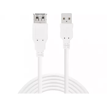 SANDBERG USB-Kabel - USB (Buchse) auf USB (Stecker) - 1,8 m