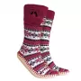 Glovii GQ5L Hausschuhe Stiefeletten Unisex unspezifiziert Bordeaux