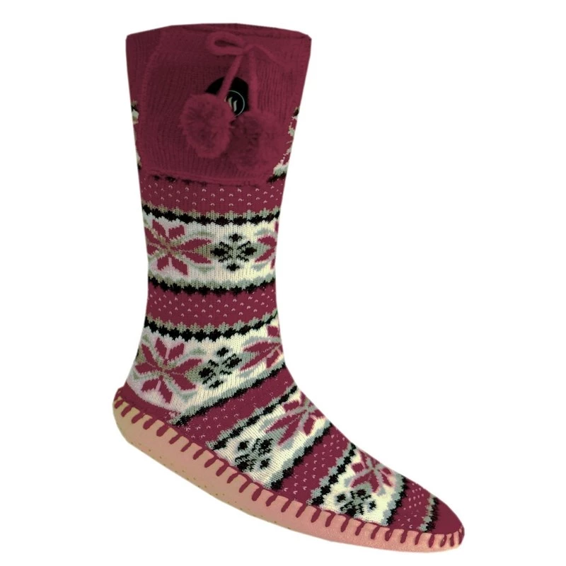 Glovii GQ5L Hausschuhe Stiefeletten Unisex unspezifiziert Bordeaux