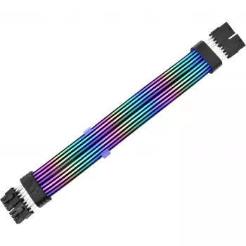 Flachbandkabel THERMALTAKE AC-082-CN1NAN-A1 8-Pin Buchse-auf-Buchse, schwarz, 0,272 m