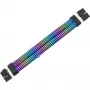 Flachbandkabel THERMALTAKE AC-082-CN1NAN-A1 8-Pin Buchse-auf-Buchse, schwarz, 0,272 m