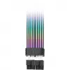 Flachbandkabel THERMALTAKE AC-082-CN1NAN-A1 8-Pin Buchse-auf-Buchse, schwarz, 0,272 m
