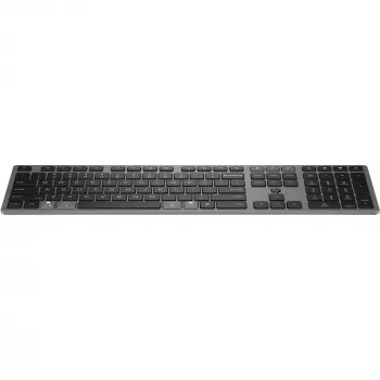HP 720 Multi-Device Wiederaufladbare kabellose Tastatur Full-Size USB Bluetooth