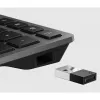 HP 720 Multi-Device Wiederaufladbare kabellose Tastatur Full-Size USB Bluetooth