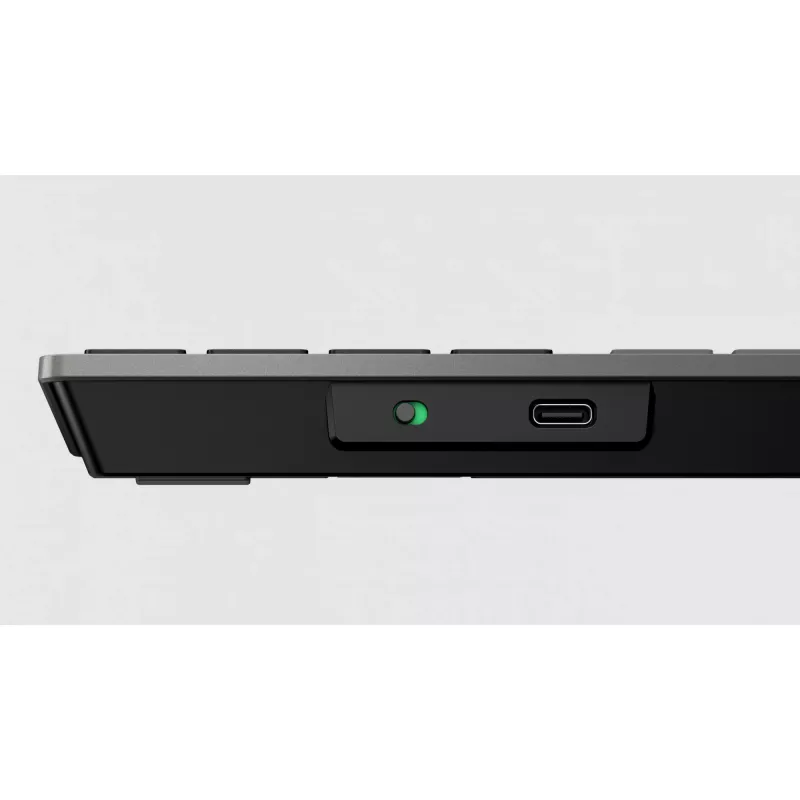 HP 720 Multi-Device Wiederaufladbare kabellose Tastatur Full-Size USB Bluetooth