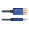 Video-Kabel-Adapter Alcasa 4860-SF030B 3m DisplayPort HDMI Schwarz Blau