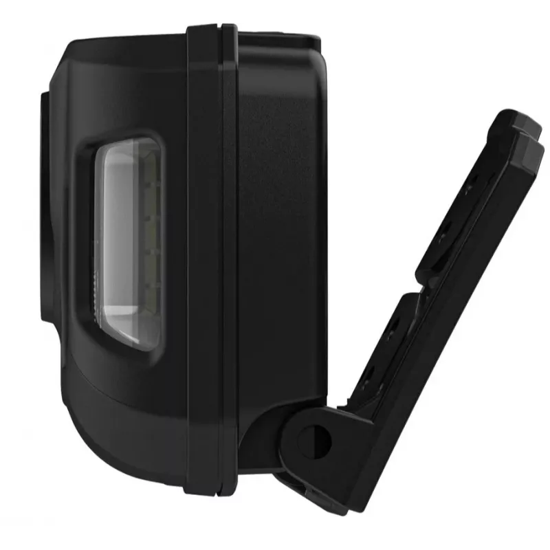 Stirnlampe Duracell DH1000R — schwarz/orange, wiederaufladbares freihändiges Licht