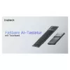 Inateck KB06101_STEEL GRAY Tastatur Home RF Wireless + Bluetooth QWERTZ English Schwarz