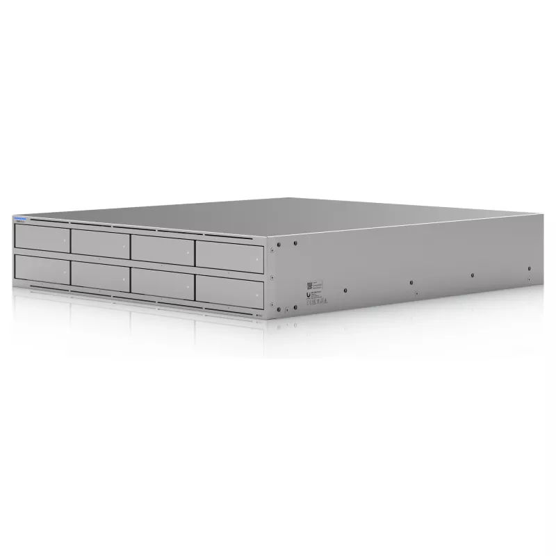Ubiquiti UniFi UNAS Pro 8 Network Storage, 2HE, Rackmount, 10 Gbit/s, 8x HDD / 2x M.2-Steckplätze UniFi Integrationen (UNAS-PRO-8)