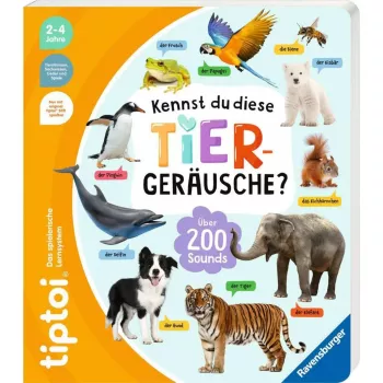 tiptoi Kennst du diese Tiergeräusche?, Lernbuch