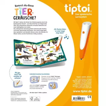 tiptoi Kennst du diese Tiergeräusche?, Lernbuch