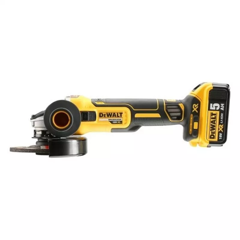 DeWalt DCK2026P2T-QW Kombi-Set DCD805 + DCG405, 18 V XR 2×5,0 Ah schwarz, gelb