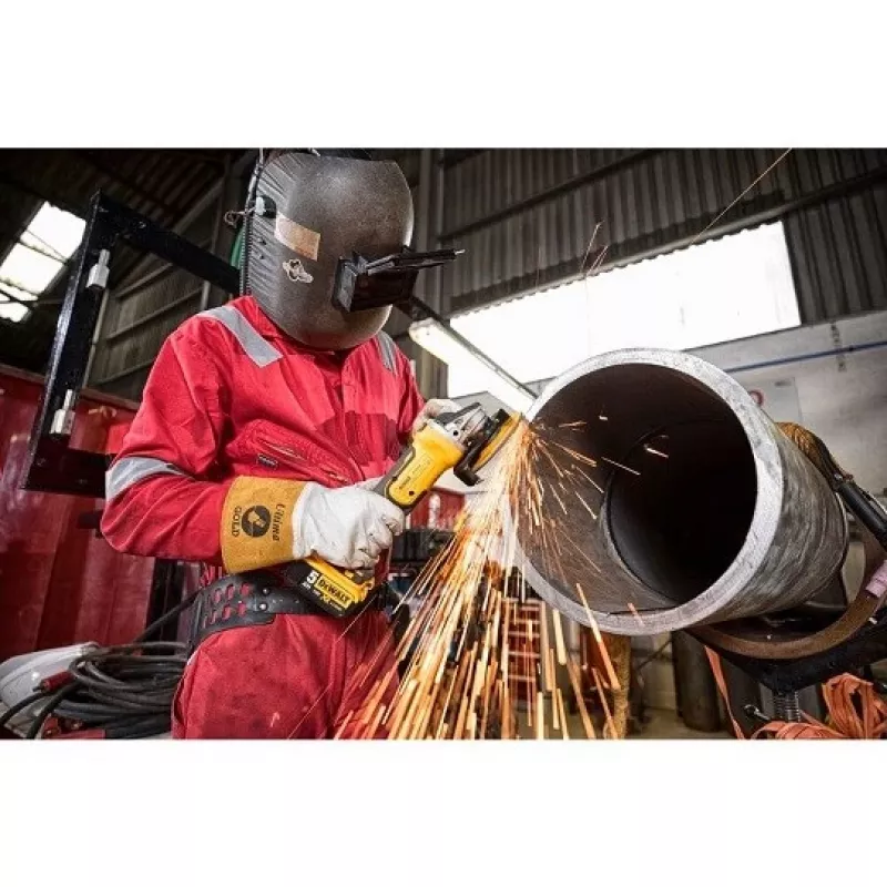 DeWalt DCK2026P2T-QW Kombi-Set DCD805 + DCG405, 18 V XR 2×5,0 Ah schwarz, gelb