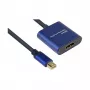Video-Kabel-Adapter Alcasa MDP-HDMI2 0,2 m Mini DisplayPort HDMI Schwarz Blau