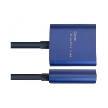 Video-Kabel-Adapter Alcasa MDP-HDMI2 0,2 m Mini DisplayPort HDMI Schwarz Blau