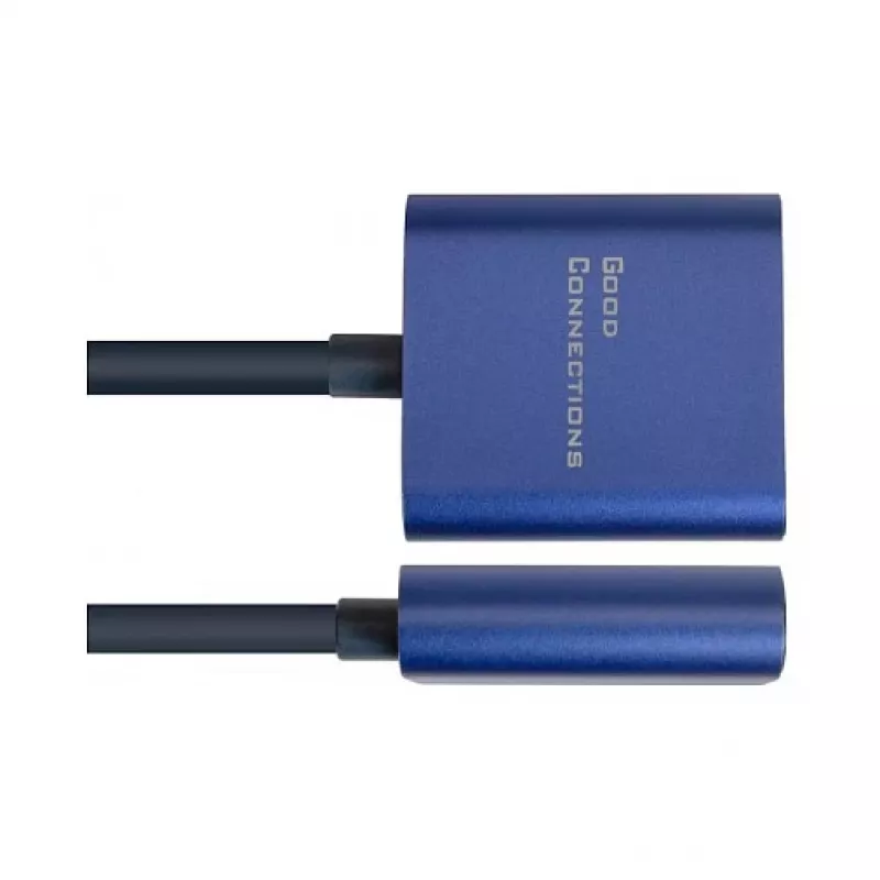 Video-Kabel-Adapter Alcasa MDP-HDMI2 0,2 m Mini DisplayPort HDMI Schwarz Blau