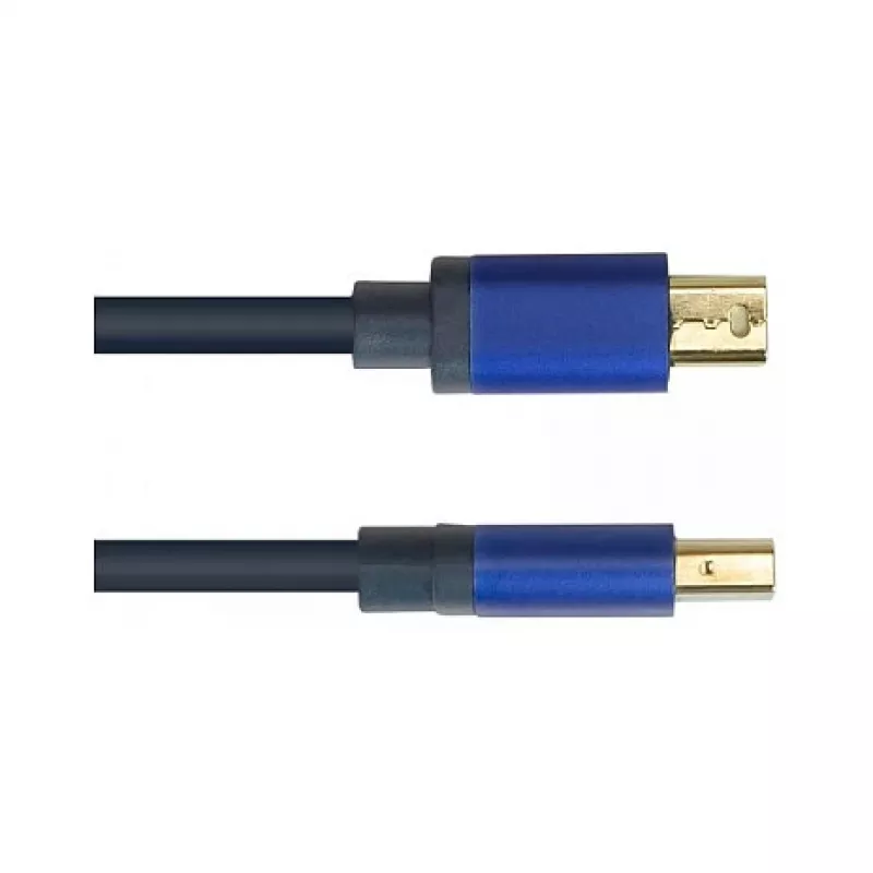 Video-Kabel-Adapter Alcasa MDP-HDMI2 0,2 m Mini DisplayPort HDMI Schwarz Blau
