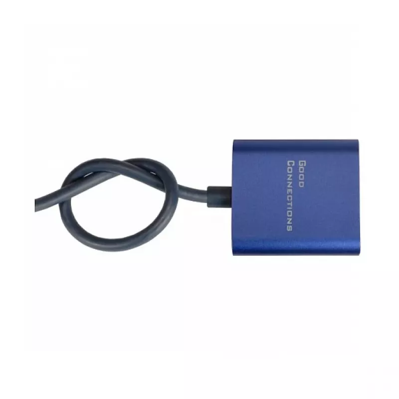 Video-Kabel-Adapter Alcasa MDP-HDMI2 0,2 m Mini DisplayPort HDMI Schwarz Blau