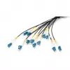 Digitus vormontiertes universelles Glasfaser-Breakout-Kabel, Singlemode OS2, 12 Fasern, LC/UPC - LC/UPC