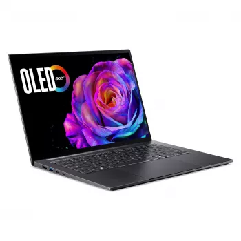 Notebook Acer Swift X 14 OLED SFX14-73G-975F NX.J81EG.004 — 14,5 Zoll 2880×1800, Intel Core Ultra 9 285H, 2 TB SSD, GeForce RTX 5070, HDMI/USB-C, Windows 11 Home