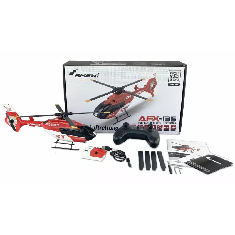 Amewi AFX-135 Funkgesteuertes (RC) Modell Hubschrauber Elektromotor 1:32