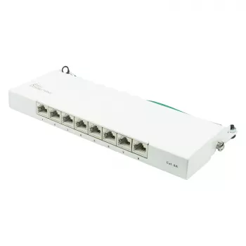 Patch Panel Alcasa GC-N0119 0,5HE 10 Gigabit Ethernet RJ-45 Cat6a