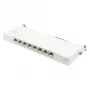 Patch Panel Alcasa GC-N0119 0,5HE 10 Gigabit Ethernet RJ-45 Cat6a