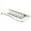 Patch Panel Alcasa GC-N0119 0,5HE 10 Gigabit Ethernet RJ-45 Cat6a