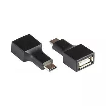 USB-Adapter USB C auf USB A Alcasa USB-AD201 Schwarz