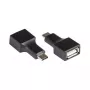 USB-Adapter USB C auf USB A Alcasa USB-AD201 Schwarz