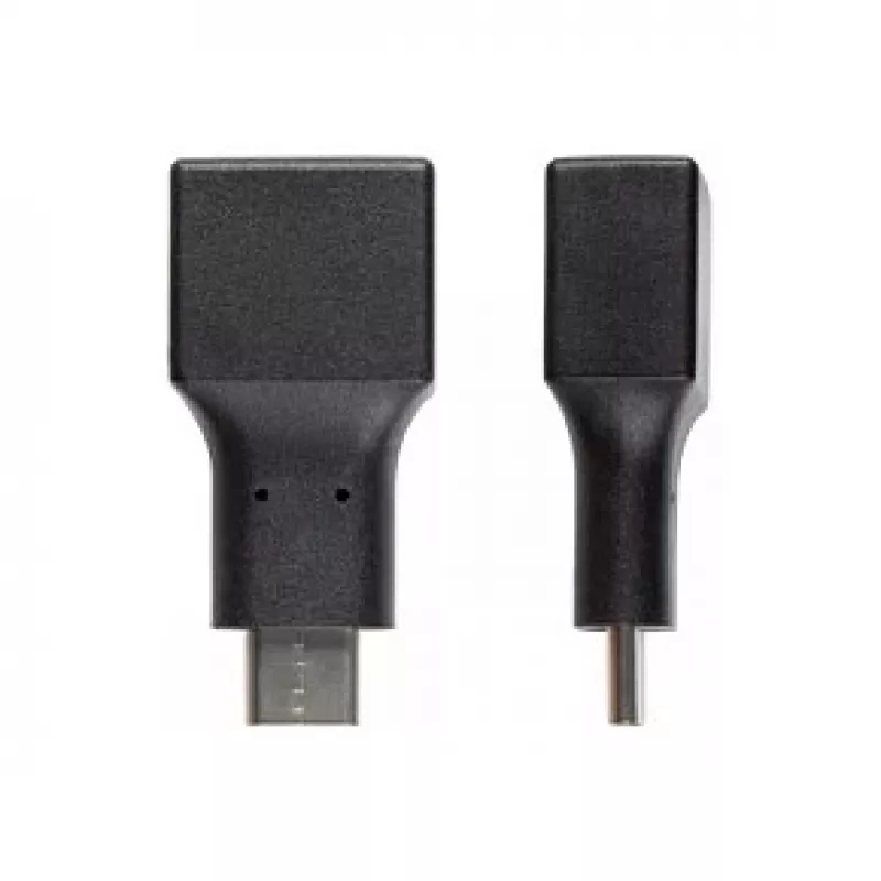 USB-Adapter USB C auf USB A Alcasa USB-AD201 Schwarz