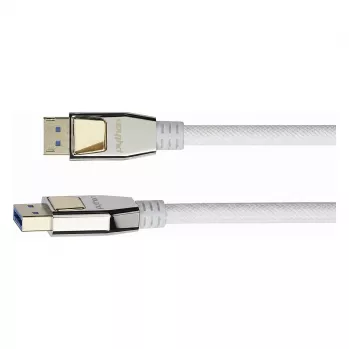 PREMIUM DisplayPort 2.0 Kabel, 54 Gbit/s, UHBR 13.5, 4K @240Hz / 8K @60Hz, Vollmetallstecker, Kupfer (DP20-PY005W)
