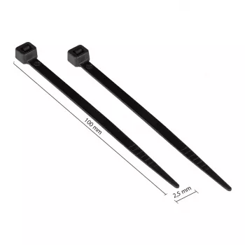 Parallel-Eingang-Kabelbinder Alcasa KAB-10S25
