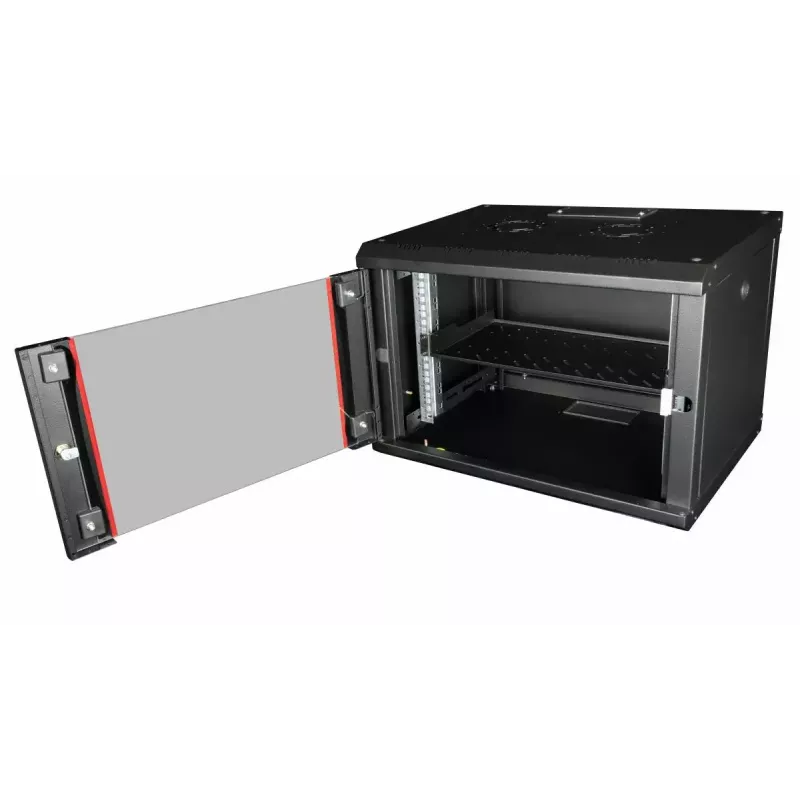 Rack-Einlegeboden EQUIP Fester Einlegeboden 19 Zoll, 1HE, 400 mm Tiefe, schwarz, 485 mm Breite